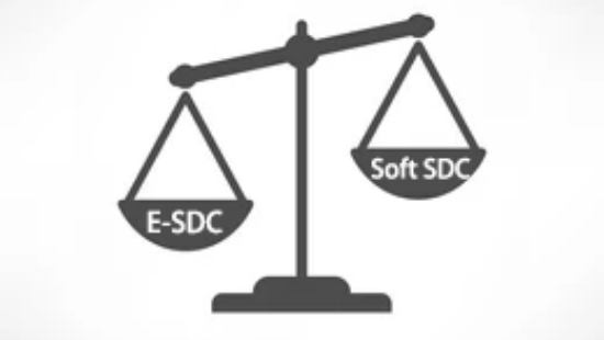 E-SDC နဲ့ Soft SDC အကြားကို ဘယ်လိုပုံစံပုံစံ